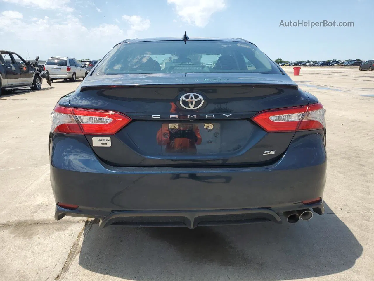 2019 Toyota Camry L Blue vin: 4T1B11HK8KU755339