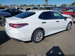 2019 Toyota Camry Le White vin: 4T1B11HK8KU772092