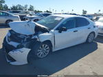 2019 Toyota Camry Le White vin: 4T1B11HK8KU772092