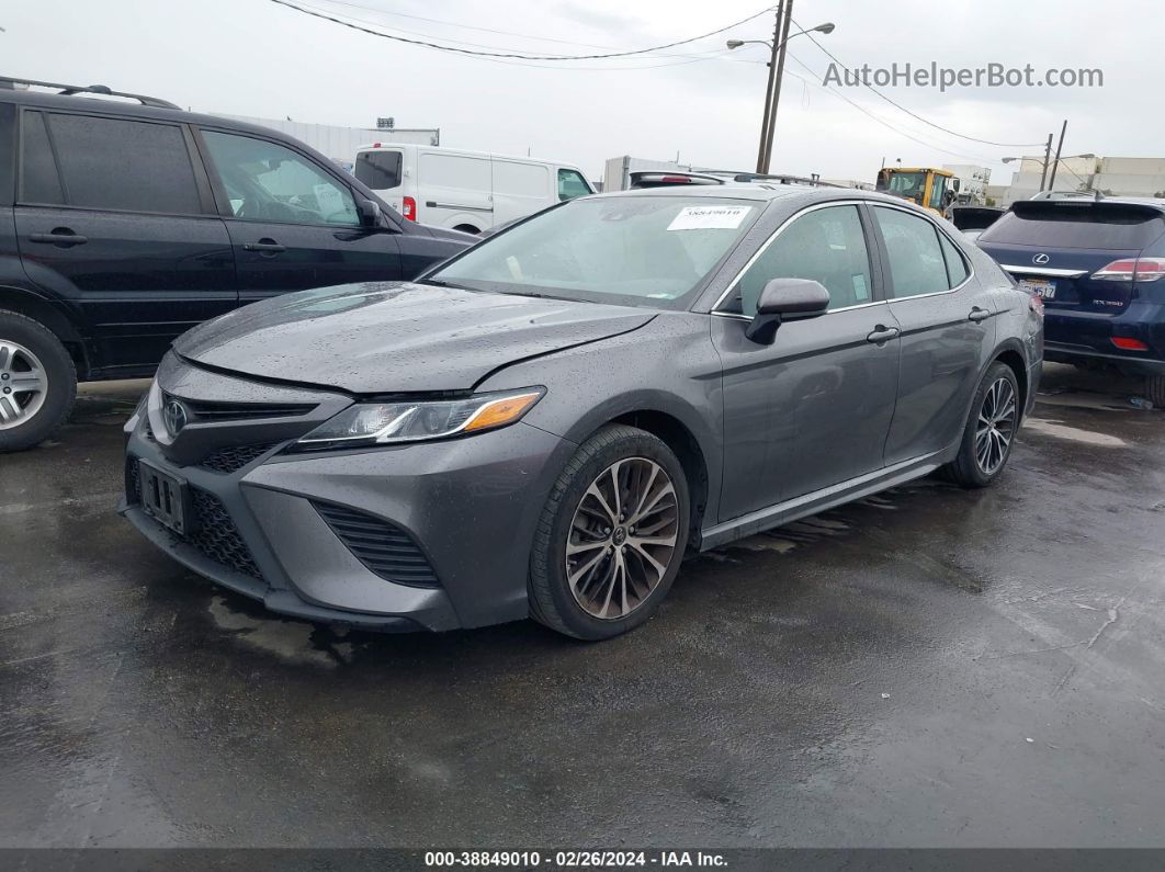 2019 Toyota Camry Se Gray vin: 4T1B11HK8KU779723