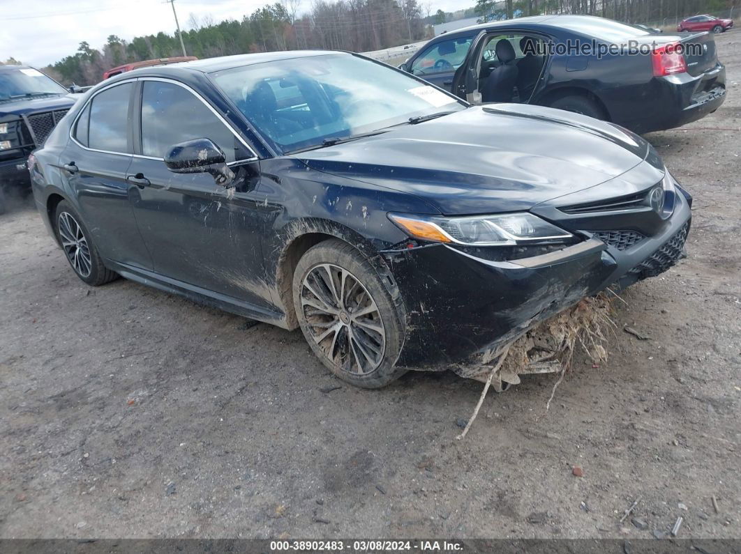 2019 Toyota Camry Se Black vin: 4T1B11HK8KU801655