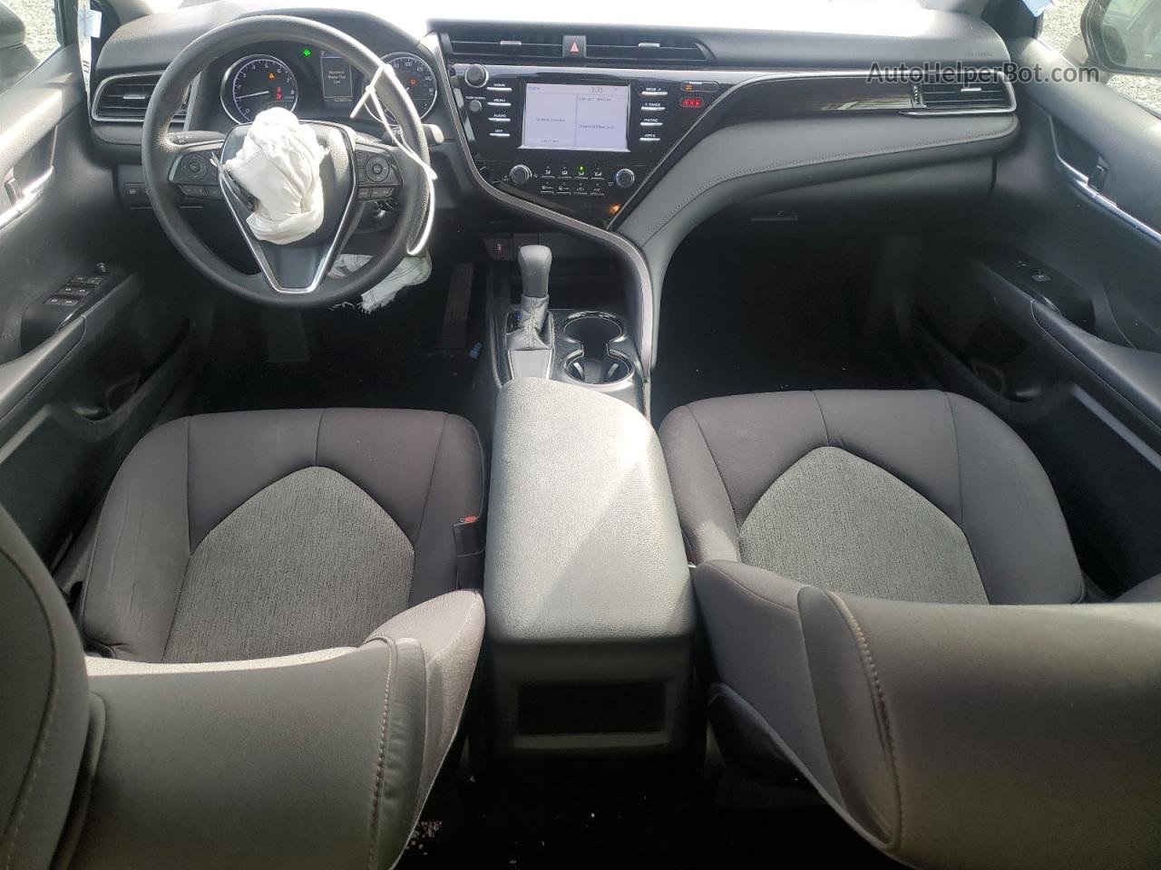 2019 Toyota Camry L White vin: 4T1B11HK8KU815801