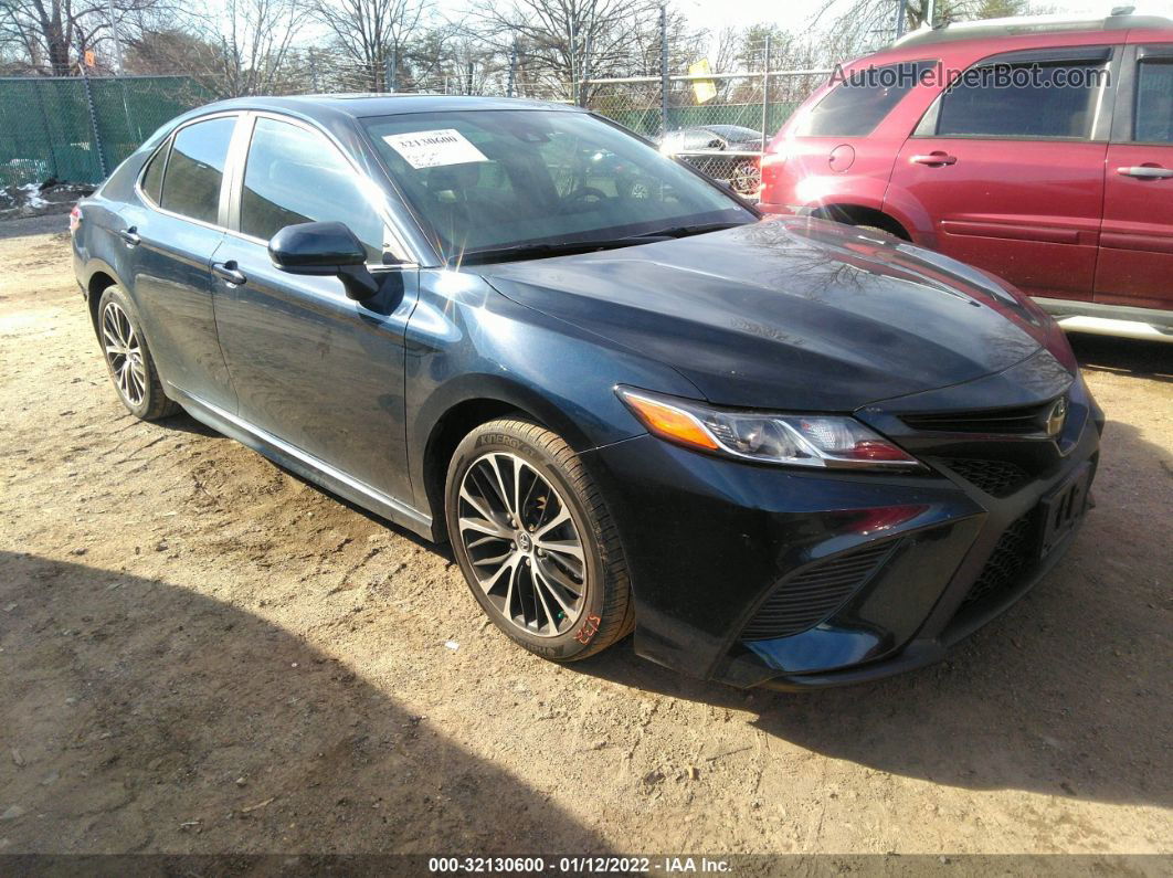 2019 Toyota Camry Le/se/xle/l Blue vin: 4T1B11HK8KU835479