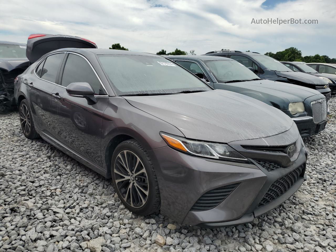 2019 Toyota Camry L Угольный vin: 4T1B11HK9KU162430