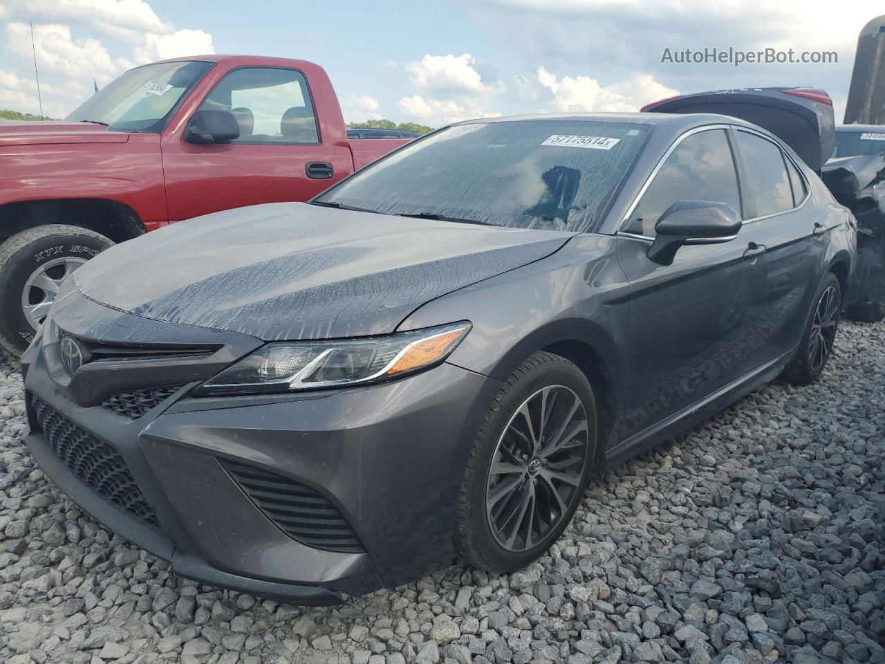 2019 Toyota Camry L Угольный vin: 4T1B11HK9KU162430