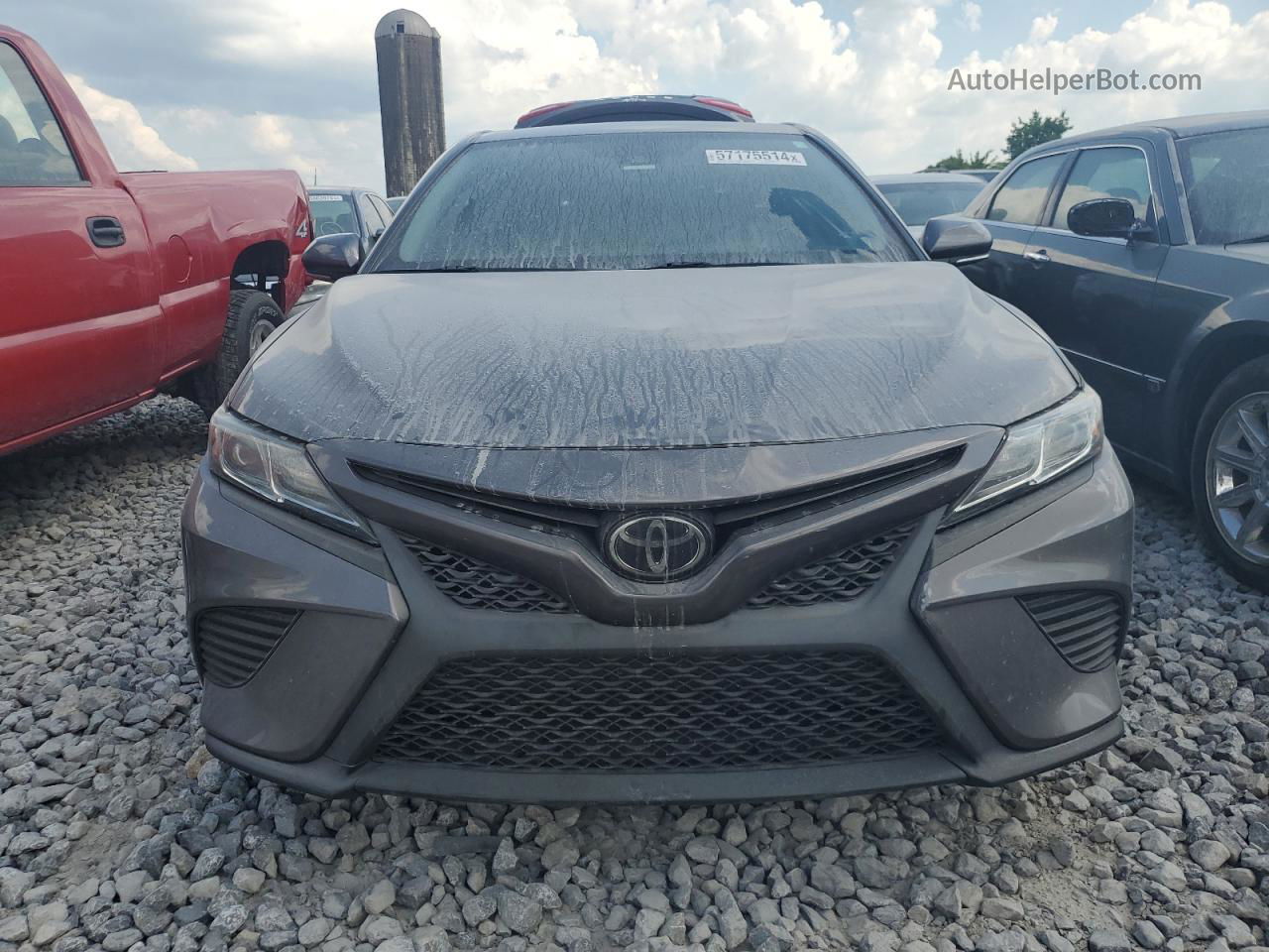 2019 Toyota Camry L Угольный vin: 4T1B11HK9KU162430