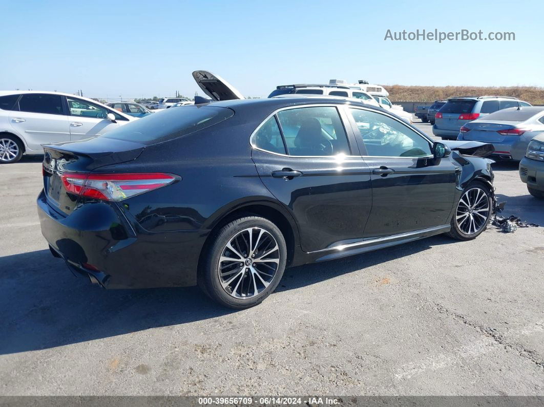 2019 Toyota Camry Se Black vin: 4T1B11HK9KU168499