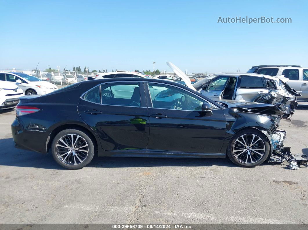 2019 Toyota Camry Se Black vin: 4T1B11HK9KU168499