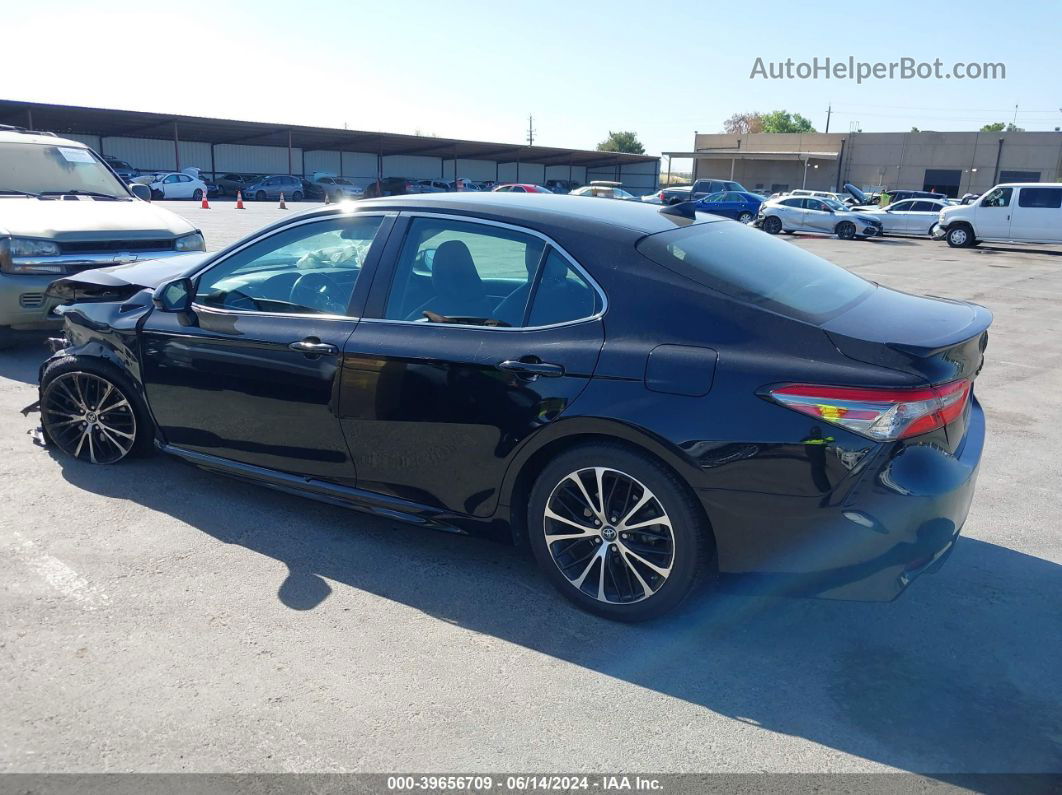 2019 Toyota Camry Se Black vin: 4T1B11HK9KU168499