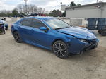 2019 Toyota Camry L Blue vin: 4T1B11HK9KU206264