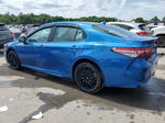 2019 Toyota Camry L Синий vin: 4T1B11HK9KU209276