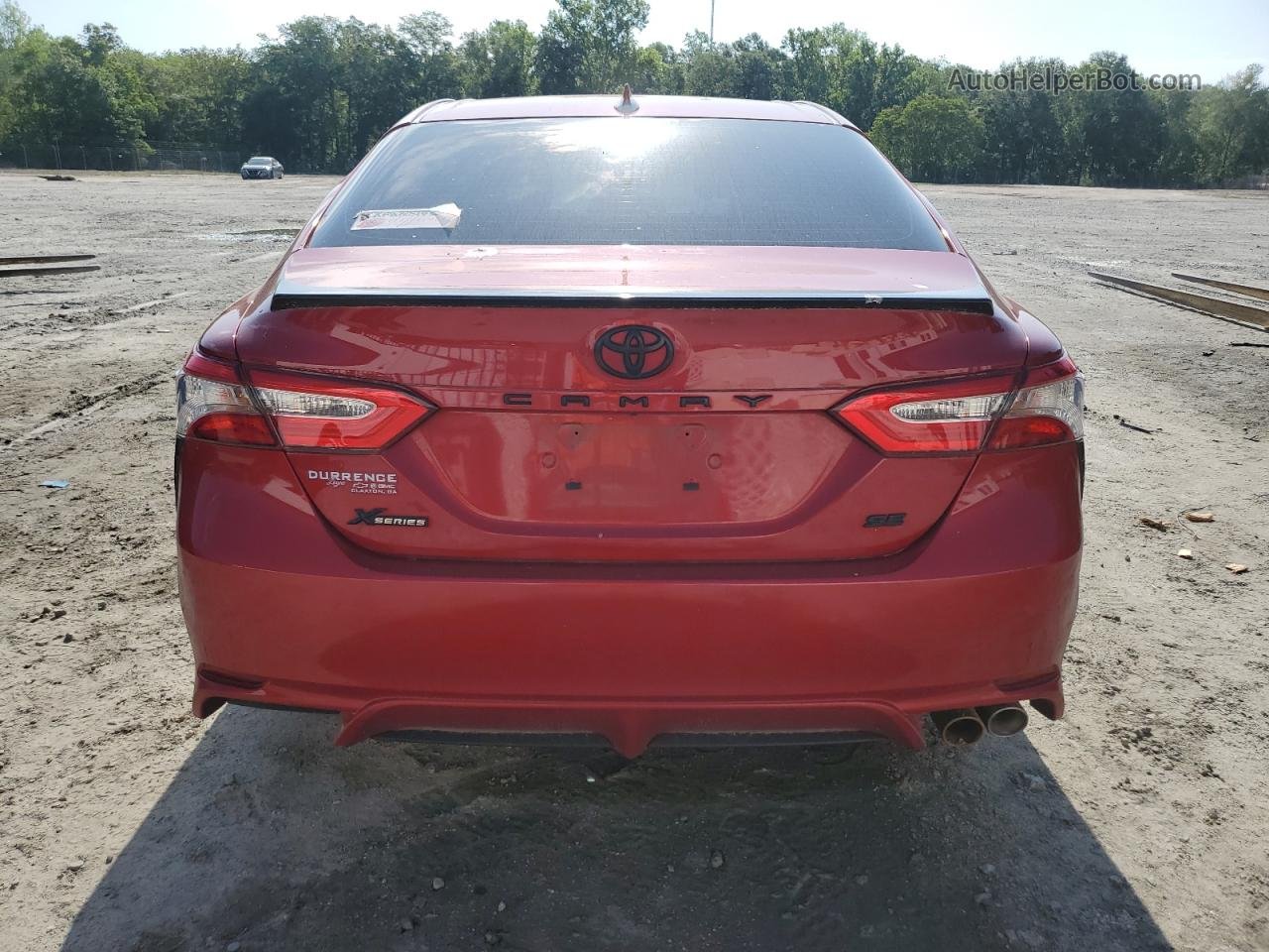 2019 Toyota Camry L Красный vin: 4T1B11HK9KU223159