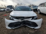 2019 Toyota Camry L White vin: 4T1B11HK9KU241144