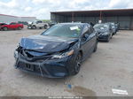 2019 Toyota Camry Se Dark Blue vin: 4T1B11HK9KU274855