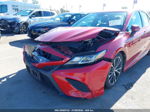 2019 Toyota Camry Se Red vin: 4T1B11HK9KU279733