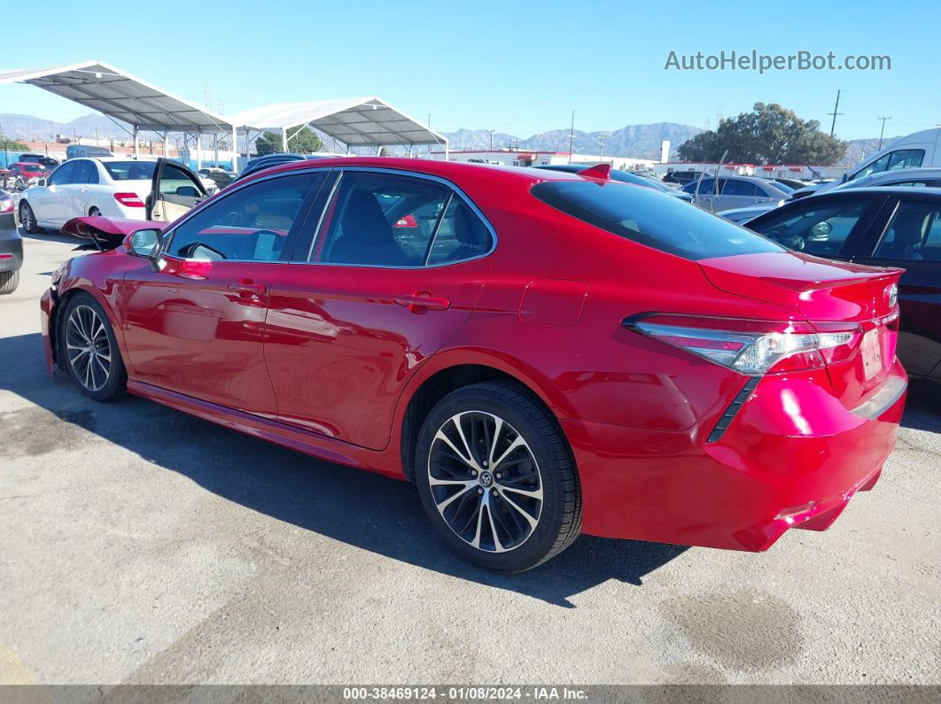 2019 Toyota Camry Se Red vin: 4T1B11HK9KU279733