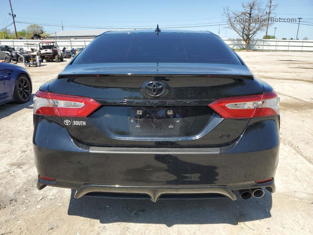 2019 Toyota Camry L Black vin: 4T1B11HK9KU297830