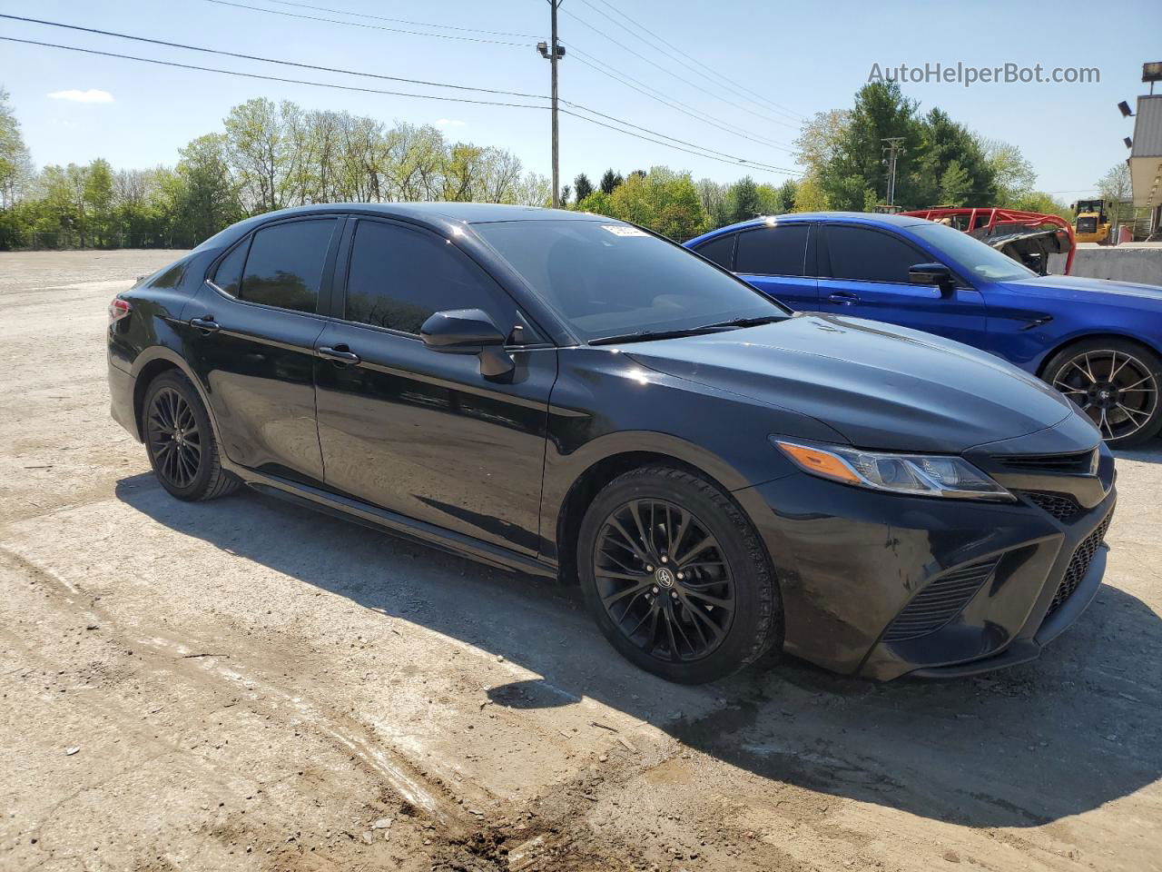 2019 Toyota Camry L Black vin: 4T1B11HK9KU297830