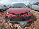 2019 Toyota Camry L Red vin: 4T1B11HK9KU708269