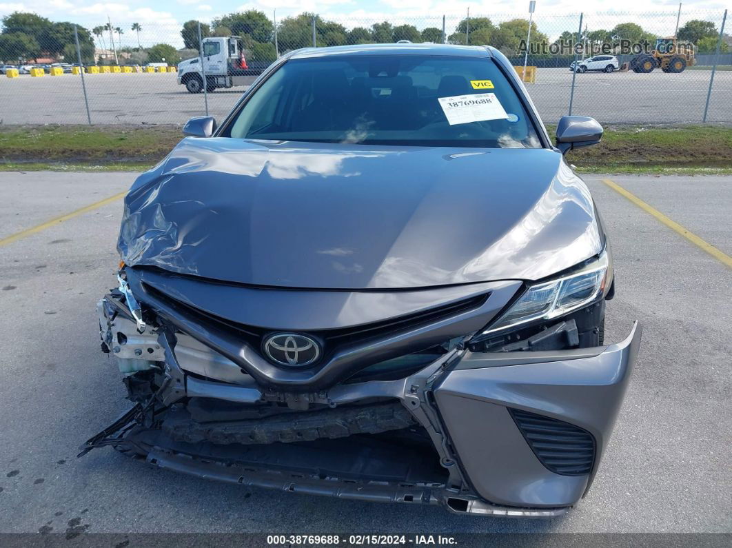 2019 Toyota Camry Se Серый vin: 4T1B11HK9KU725752