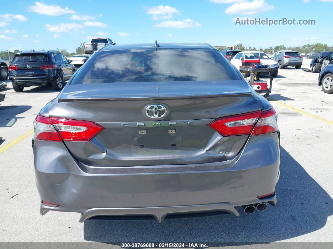 2019 Toyota Camry Se Серый vin: 4T1B11HK9KU725752