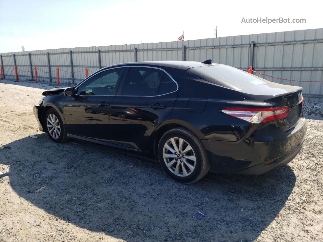 2019 Toyota Camry L Black vin: 4T1B11HK9KU728117