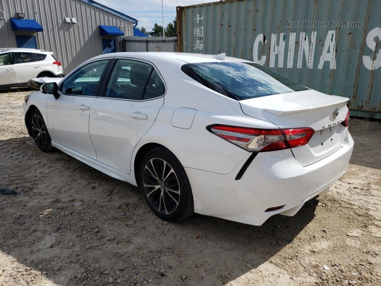 2019 Toyota Camry L White vin: 4T1B11HK9KU741918