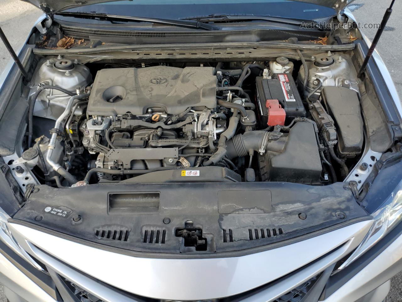 2019 Toyota Camry L Silver vin: 4T1B11HK9KU771761