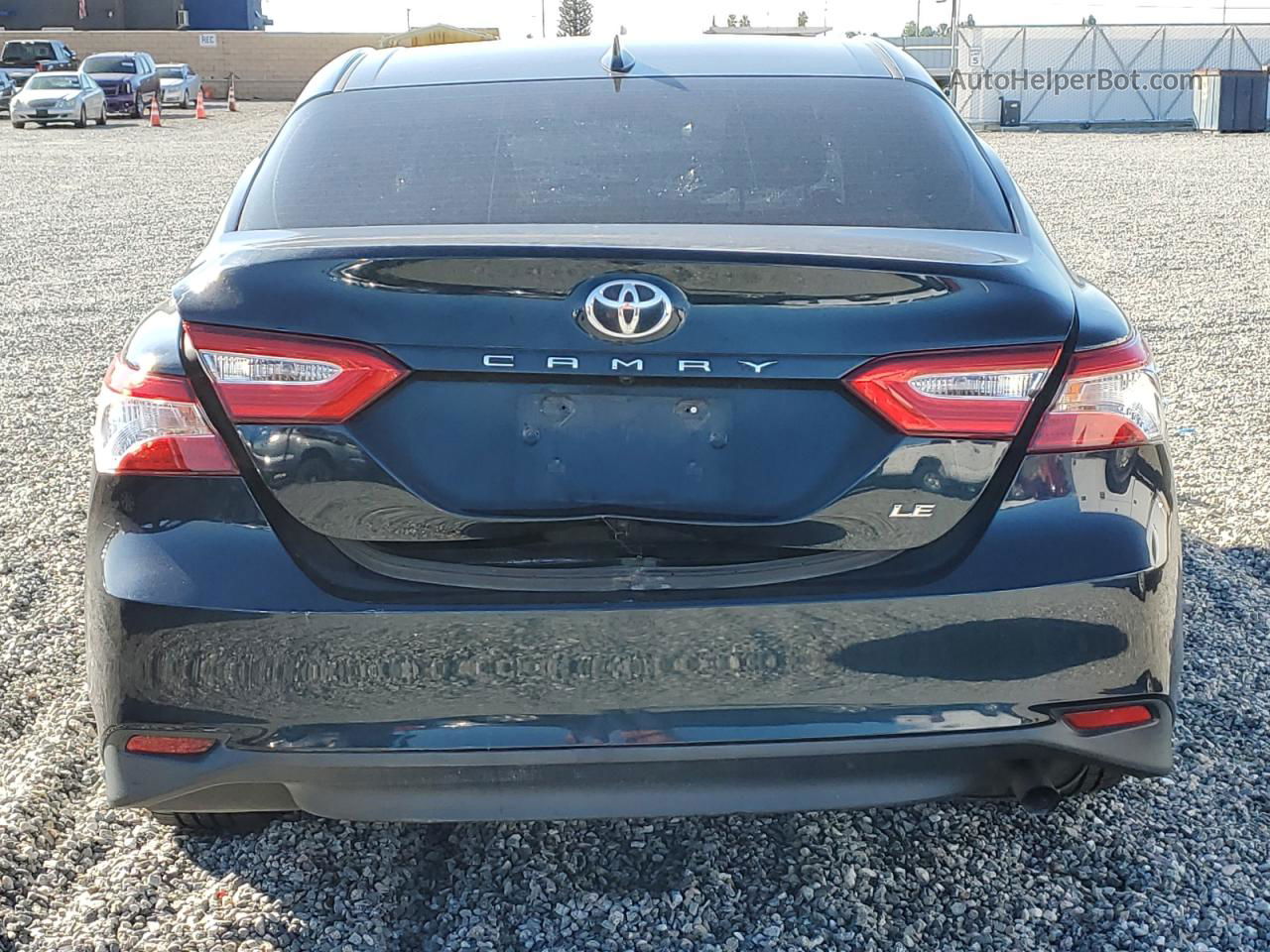 2019 Toyota Camry L Blue vin: 4T1B11HK9KU776958