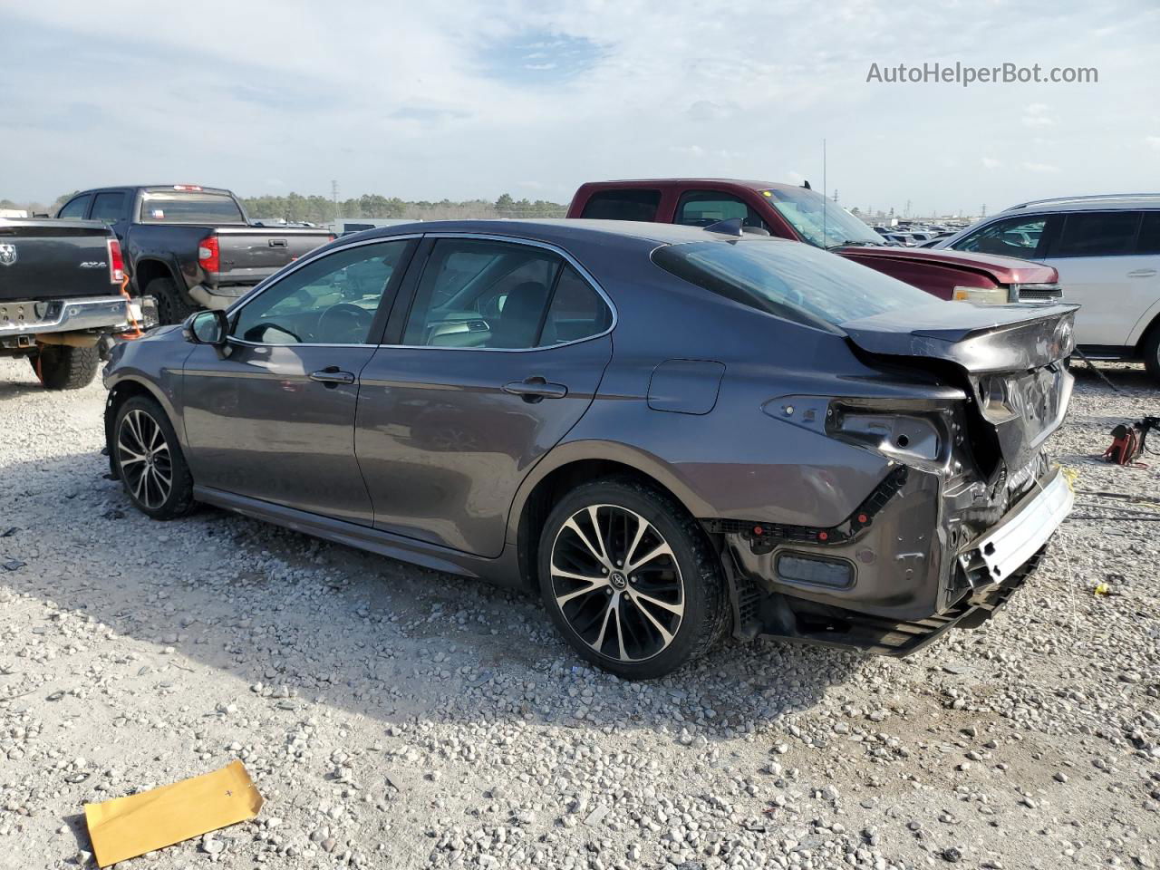 2019 Toyota Camry L Gray vin: 4T1B11HK9KU816598