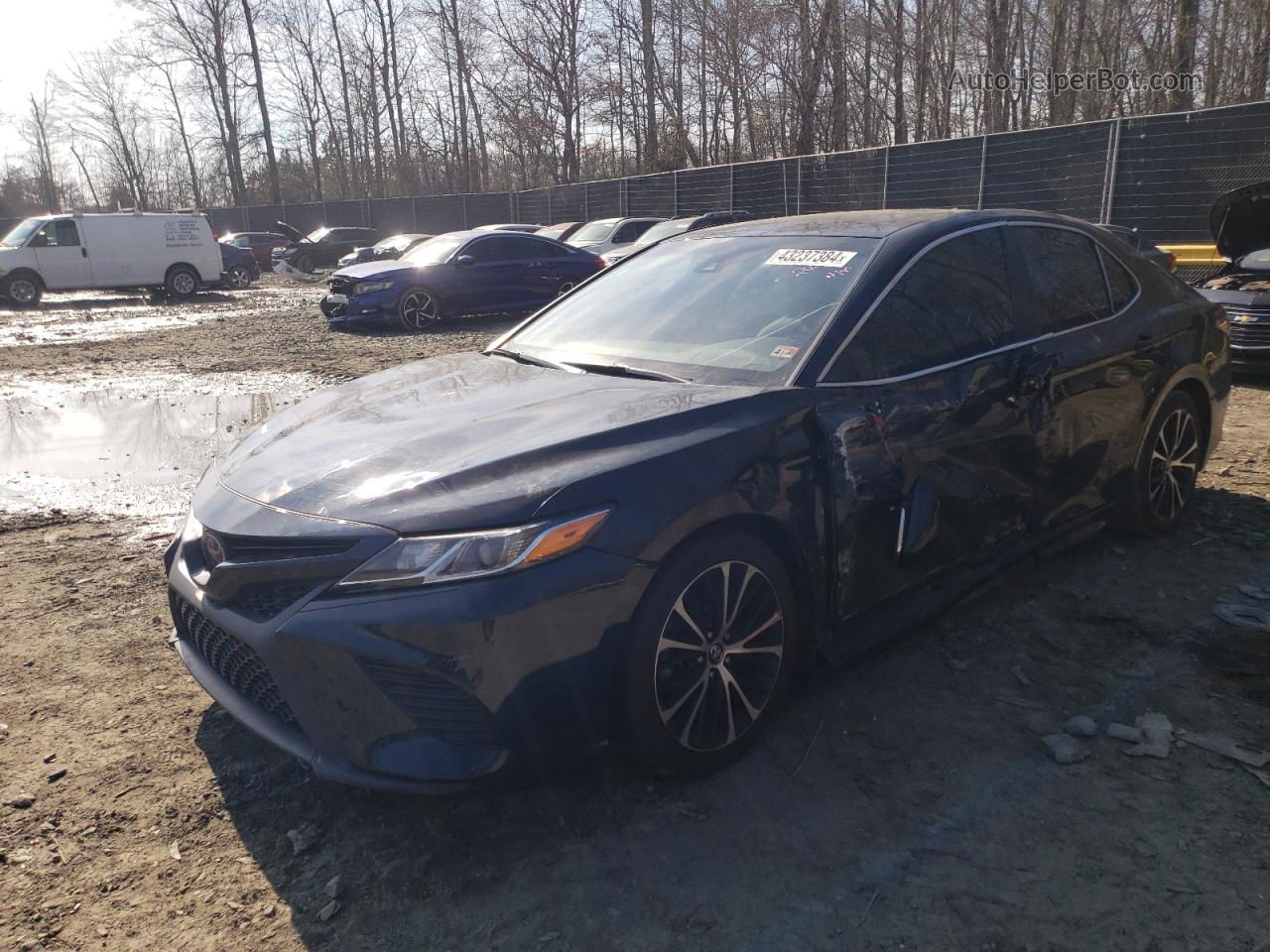 2019 Toyota Camry L Teal vin: 4T1B11HK9KU822224