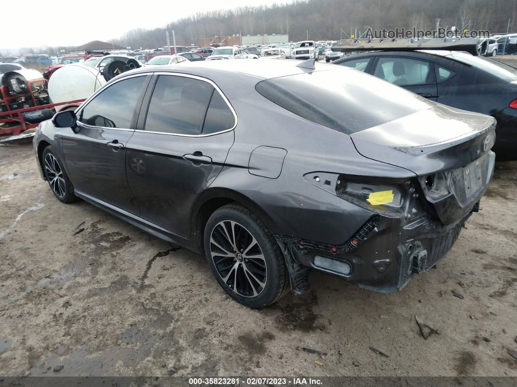 2019 Toyota Camry Se Серый vin: 4T1B11HK9KU856017