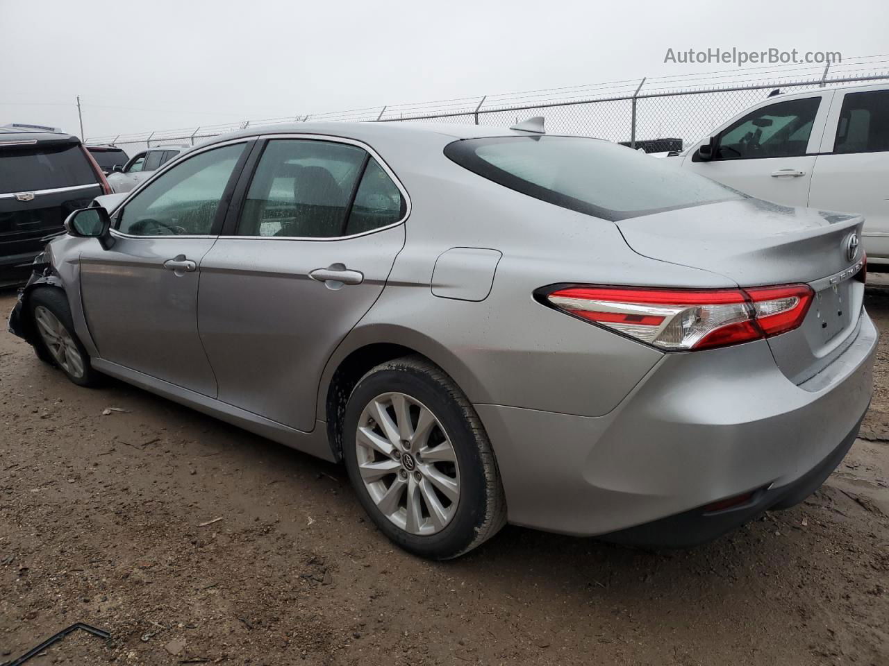 2019 Toyota Camry L Серый vin: 4T1B11HKXKU186347