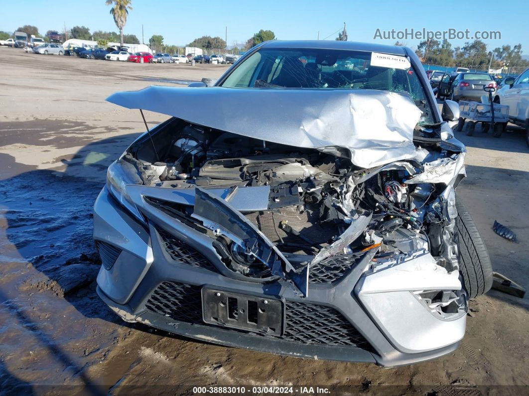 2019 Toyota Camry Se Gray vin: 4T1B11HKXKU191869