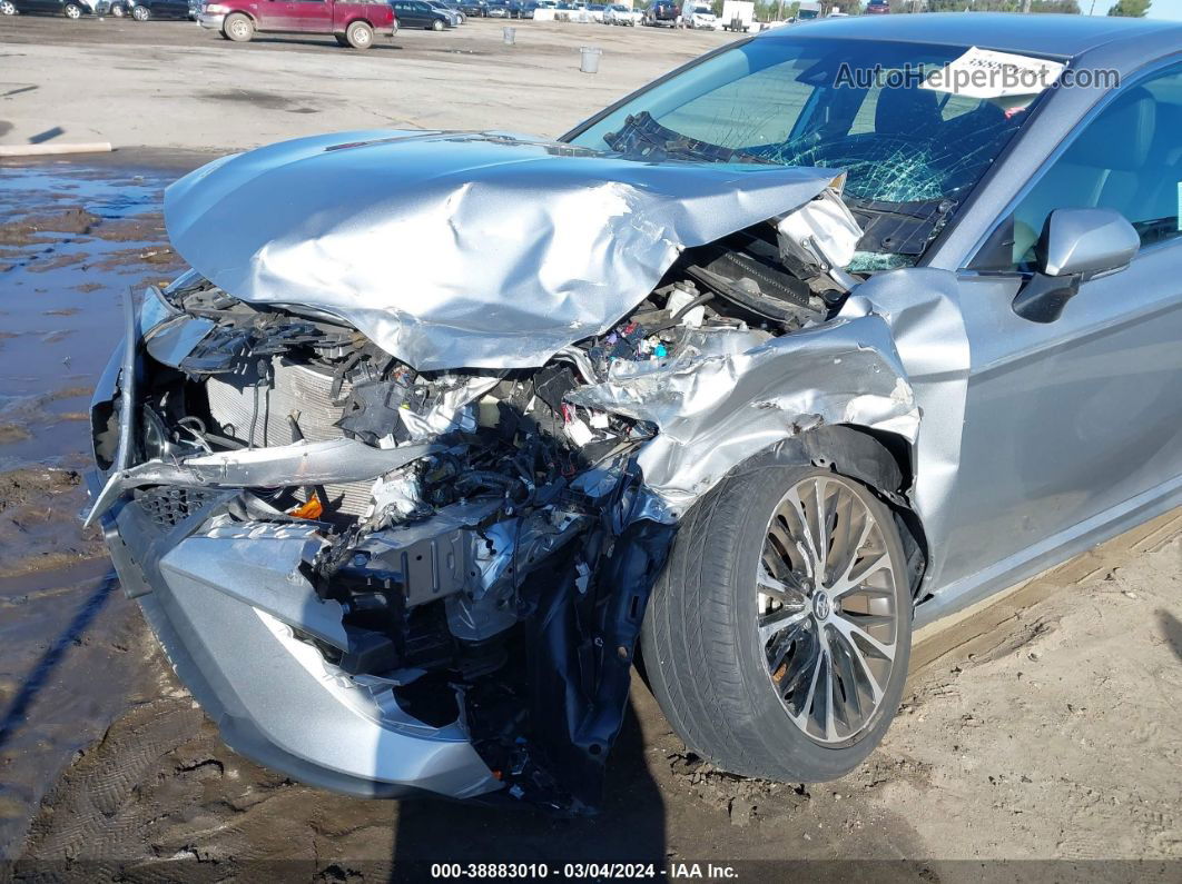 2019 Toyota Camry Se Gray vin: 4T1B11HKXKU191869