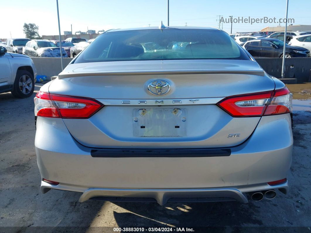 2019 Toyota Camry Se Gray vin: 4T1B11HKXKU191869