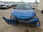 2019 Toyota Camry L Blue vin: 4T1B11HKXKU204670