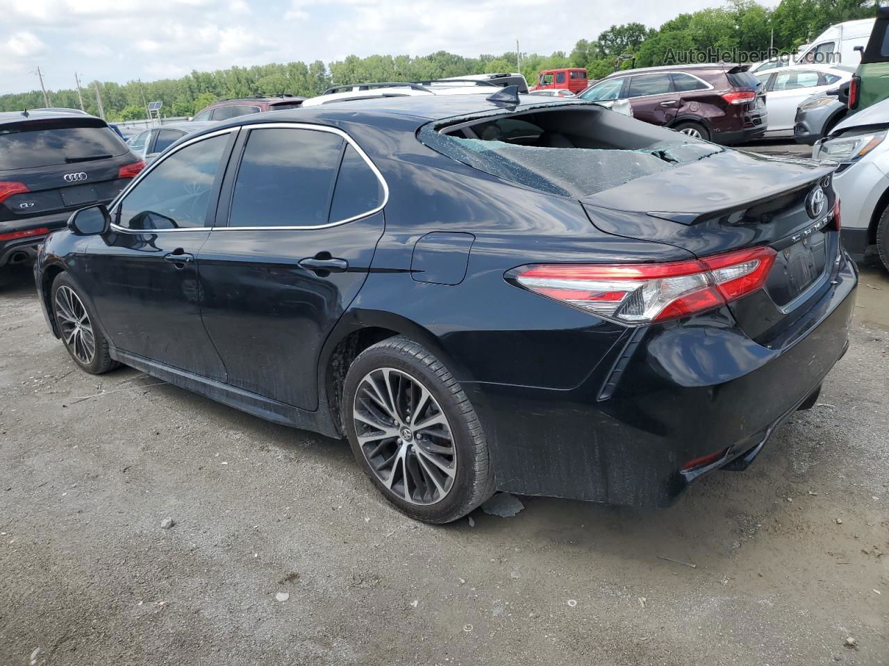 2019 Toyota Camry L Black vin: 4T1B11HKXKU217368