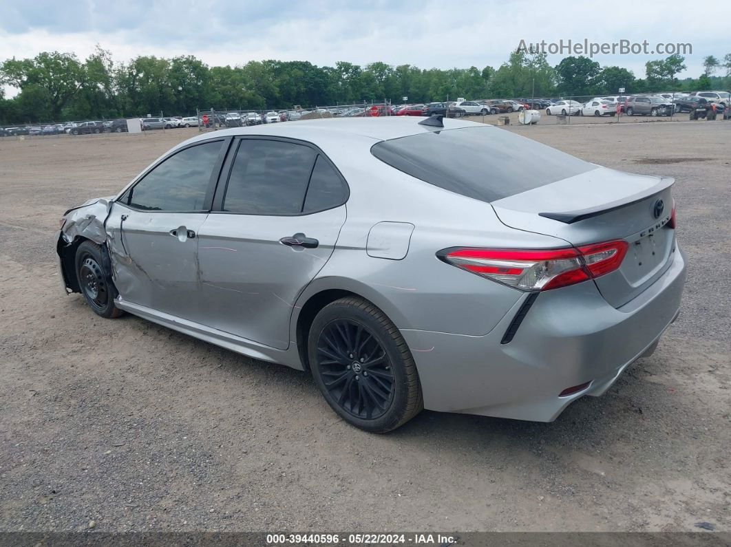 2019 Toyota Camry Se Silver vin: 4T1B11HKXKU250791