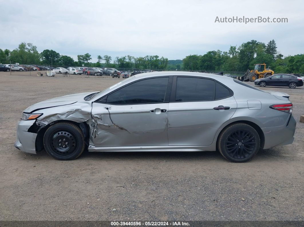 2019 Toyota Camry Se Silver vin: 4T1B11HKXKU250791