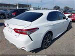 2019 Toyota Camry Se White vin: 4T1B11HKXKU252587