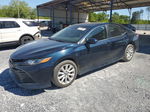 2019 Toyota Camry L Blue vin: 4T1B11HKXKU269938