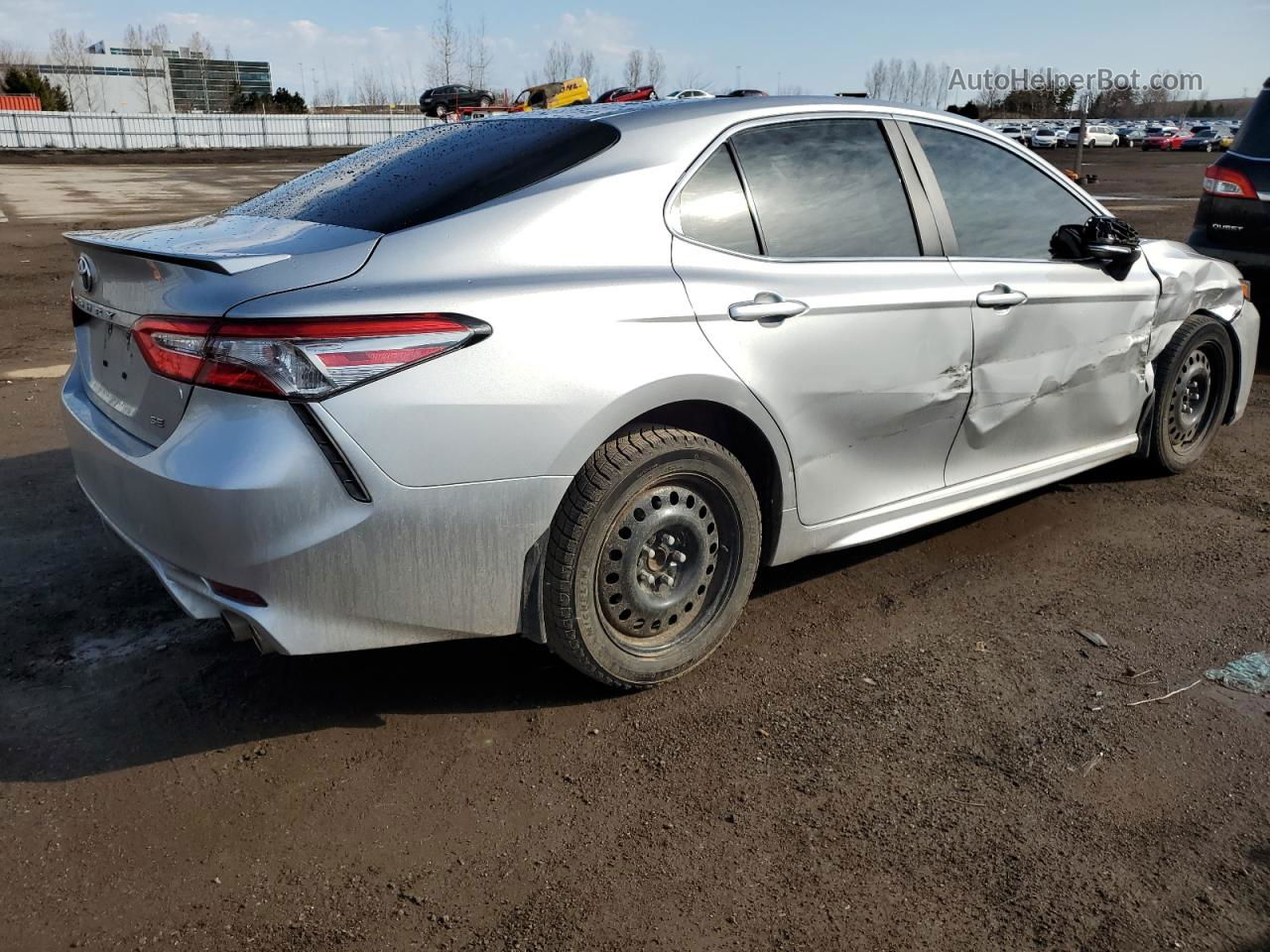 2019 Toyota Camry L Silver vin: 4T1B11HKXKU282575