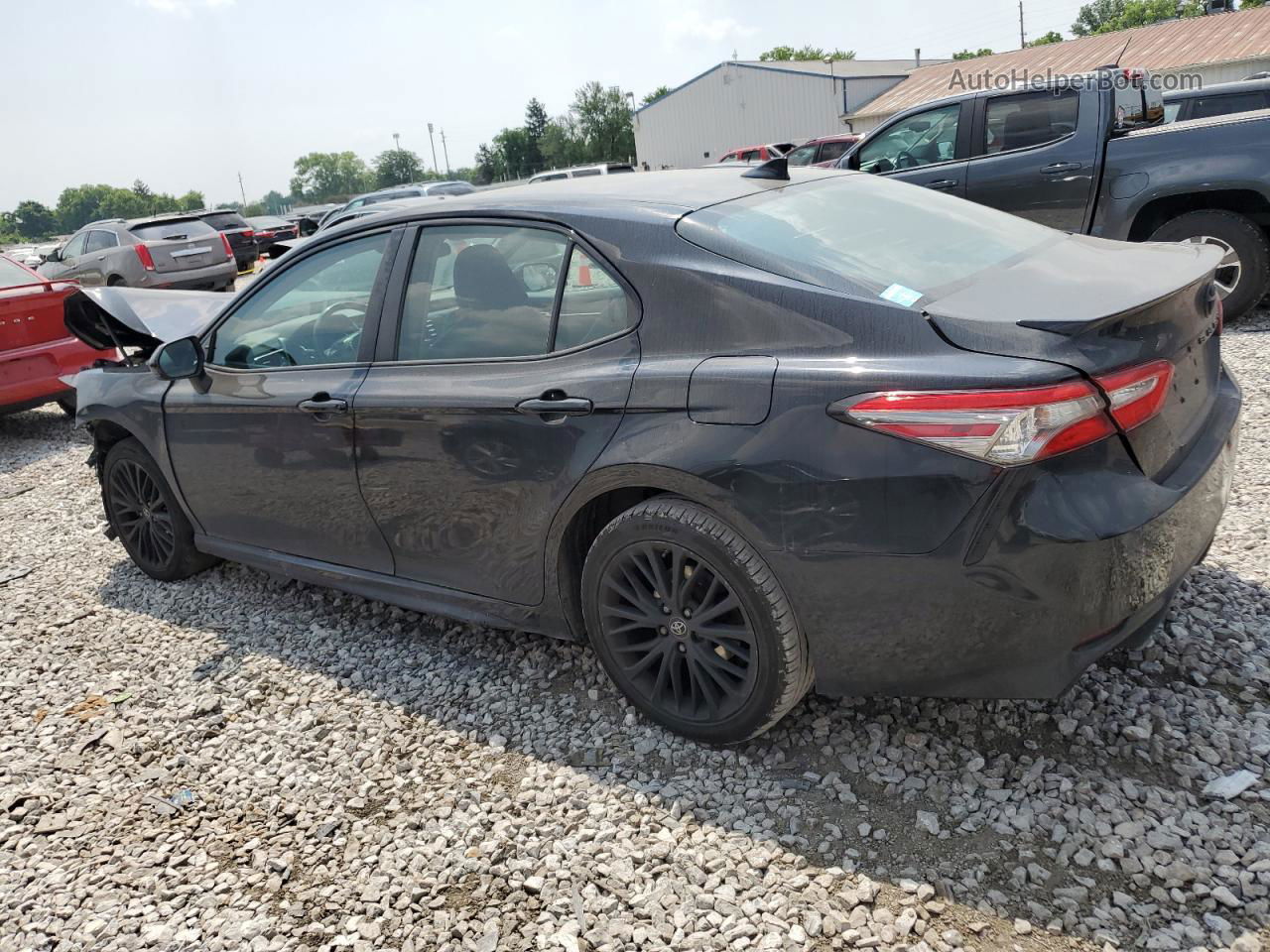 2019 Toyota Camry L Black vin: 4T1B11HKXKU286321