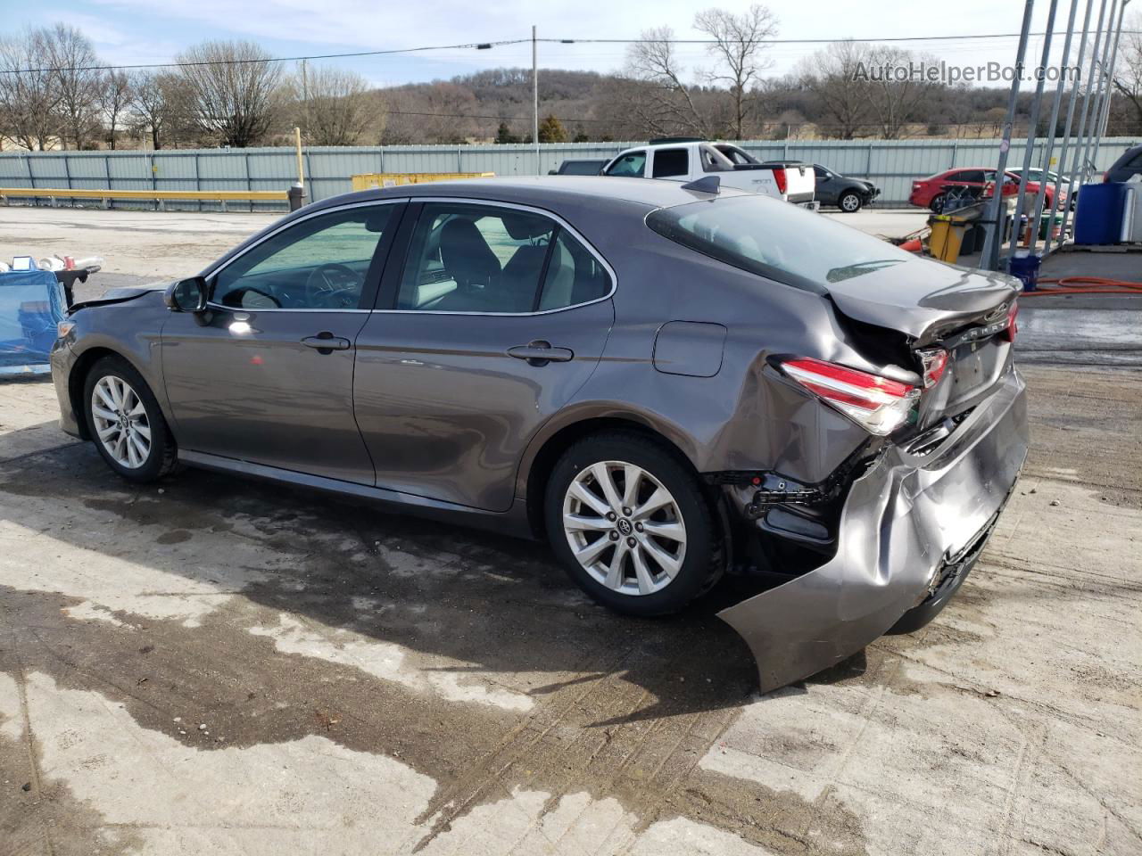 2019 Toyota Camry L Gray vin: 4T1B11HKXKU287999