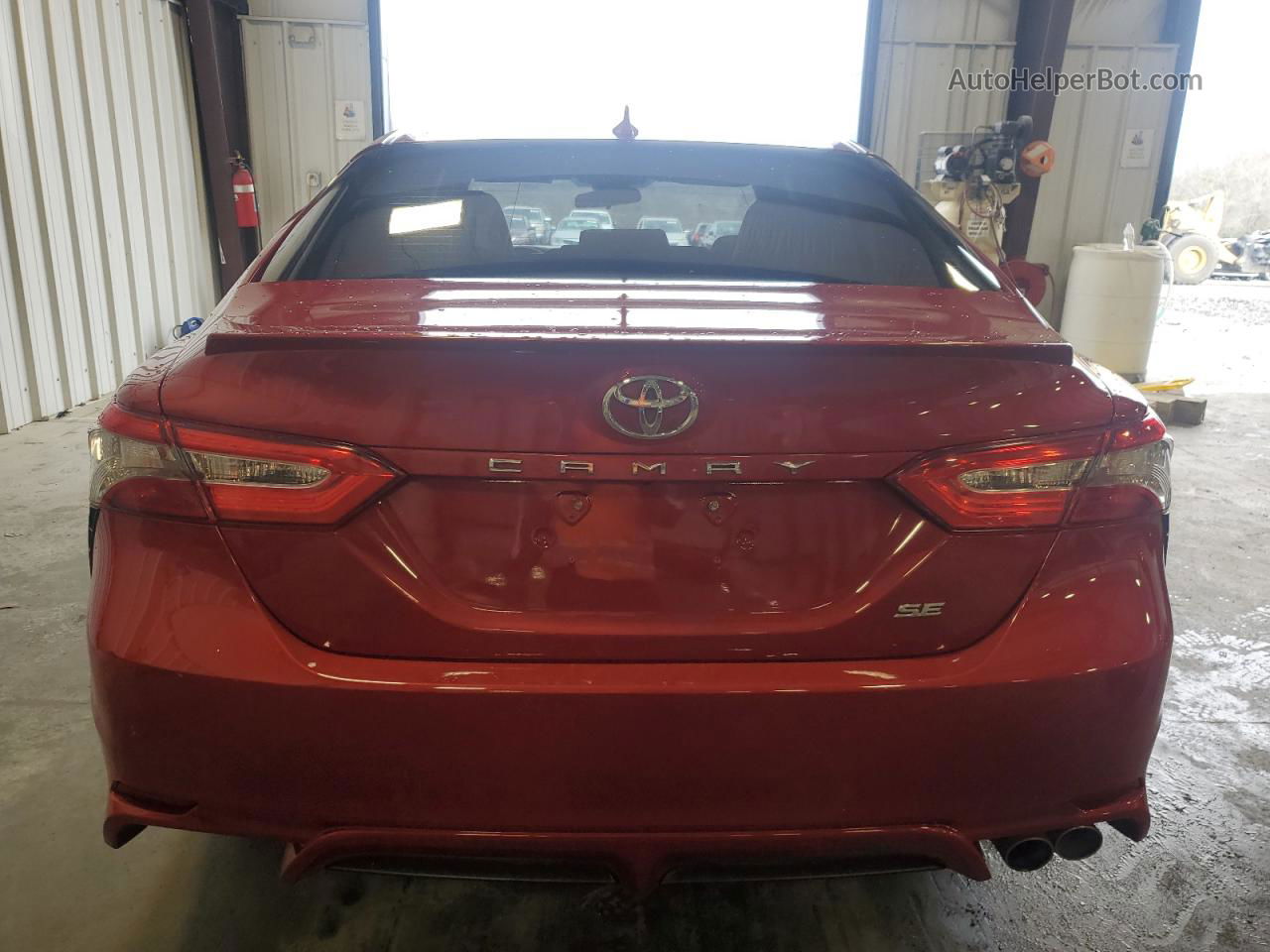 2019 Toyota Camry L Красный vin: 4T1B11HKXKU299361