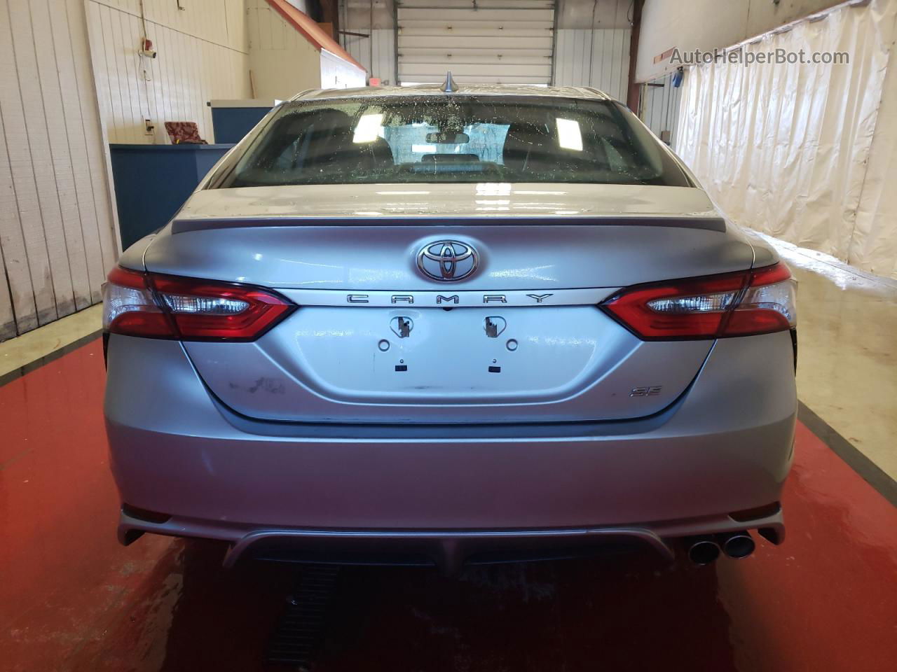 2019 Toyota Camry L Серый vin: 4T1B11HKXKU702240