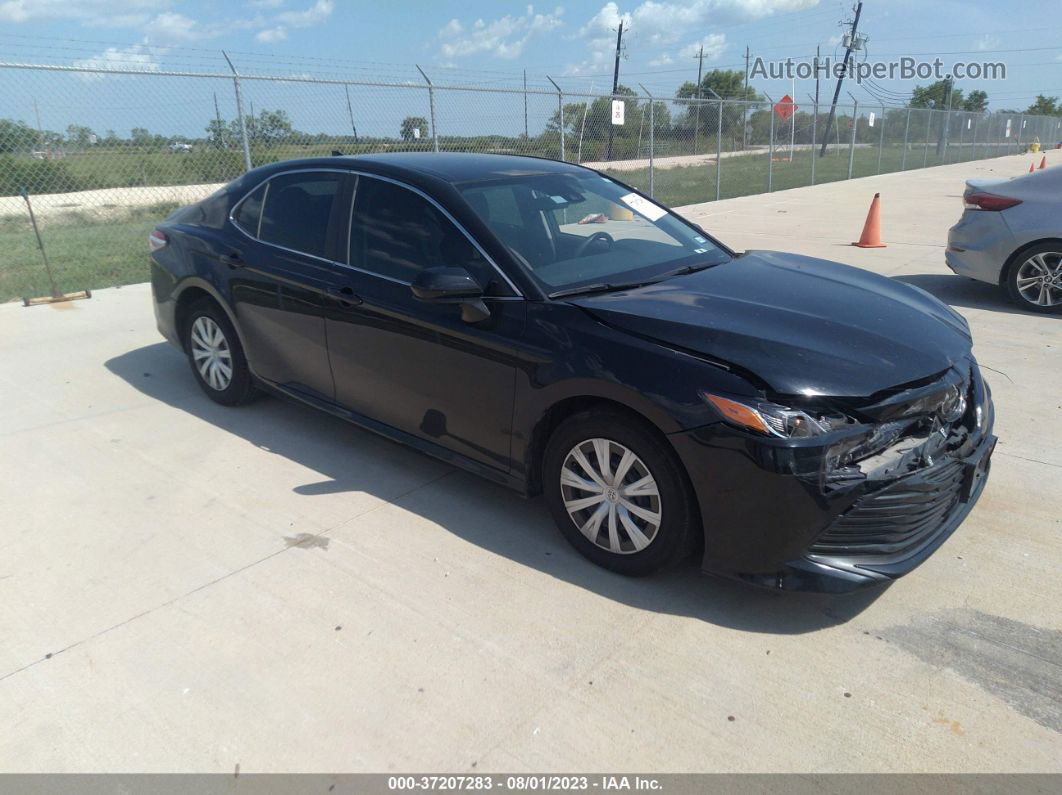 2019 Toyota Camry Le/se/xle/l Черный vin: 4T1B11HKXKU724996