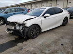 2019 Toyota Camry L White vin: 4T1B11HKXKU743032