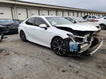 2019 Toyota Camry L White vin: 4T1B11HKXKU743032